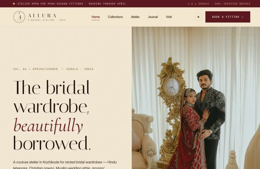 ALLURA — live site built by Digital Shijil Studio